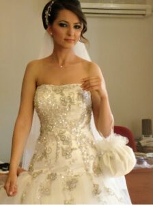 Custom bridal gown design and alterations in Cambridge by Cambridge Tailoring.