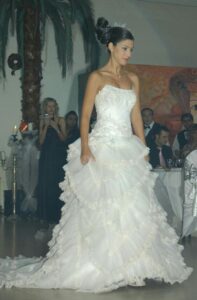 Wedding dress and suit alterations for bride and groom in Cambridge by Cambridge Tailoring.